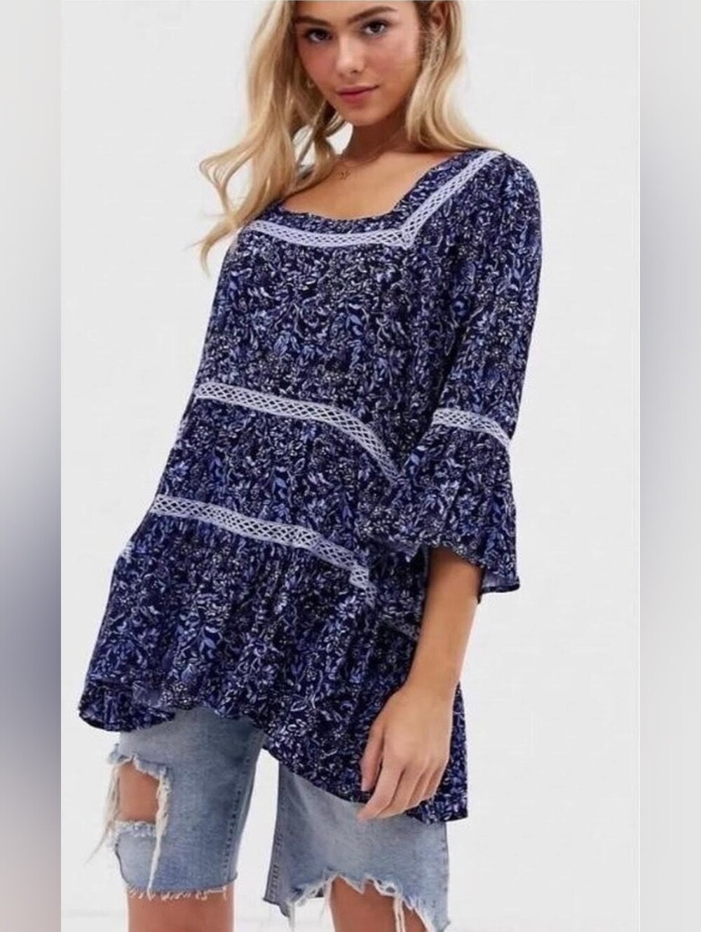 Free People Talk About It Tunic